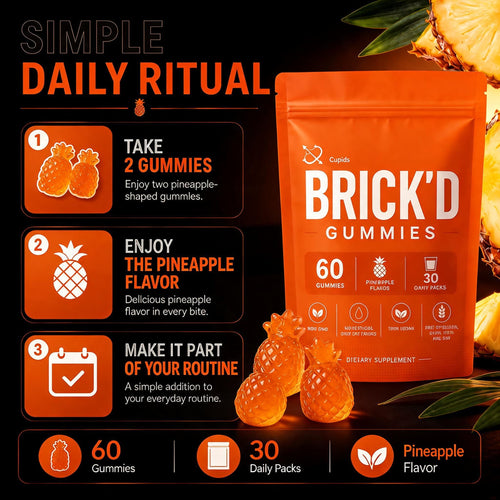Intimacy Gummies – Pineapple Botanical Blend for Daily Wellness