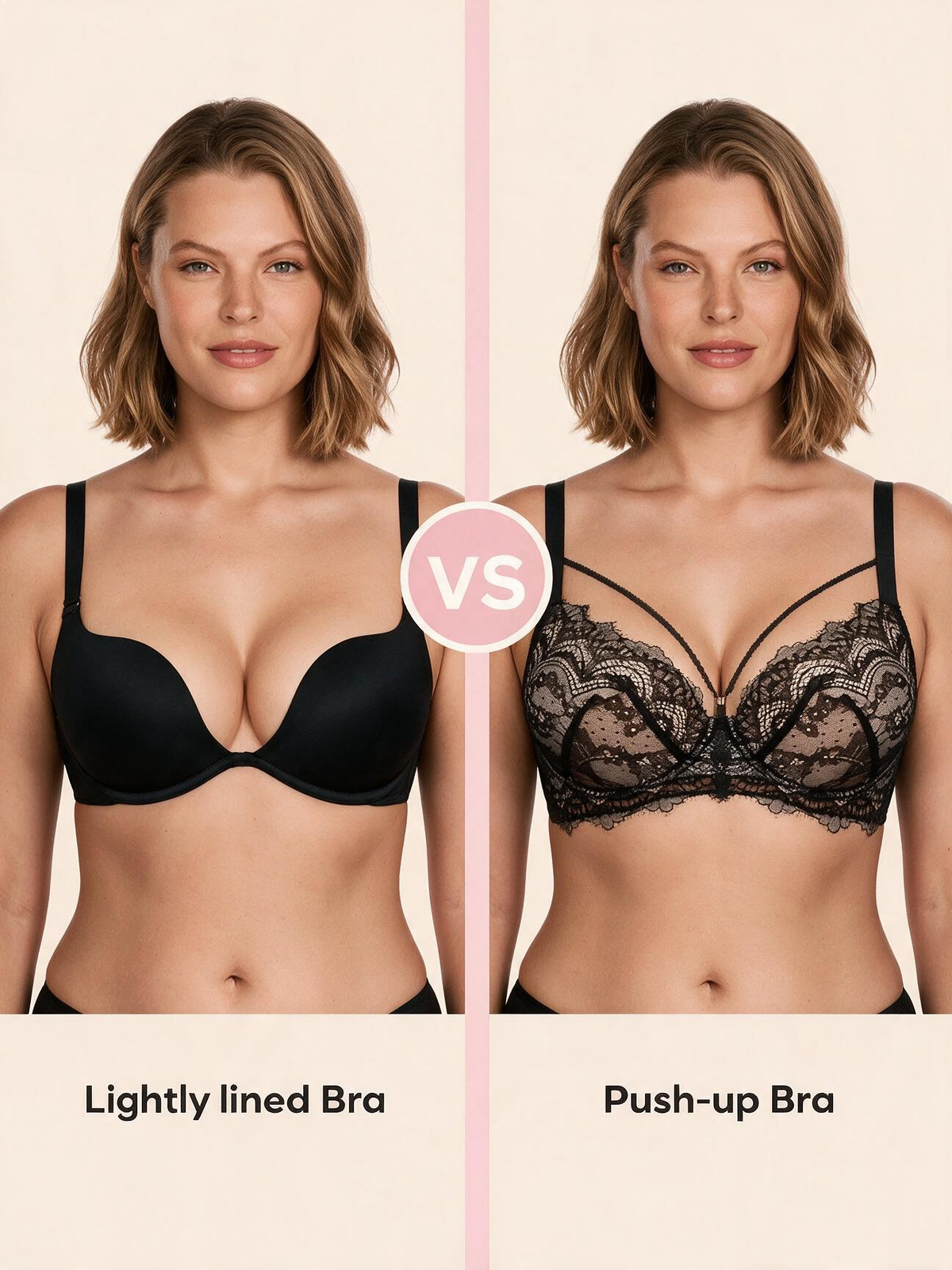 The Amara Lace Balconette Bra