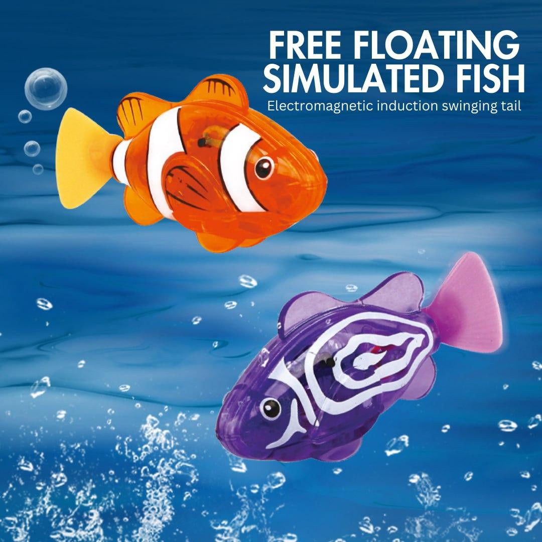 Interactive Robotic Fish Toy for Kids – Water Activated Swimming Fish
