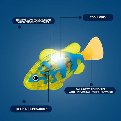 Interactive Robotic Fish Toy for Kids – Water Activated Swimming Fish