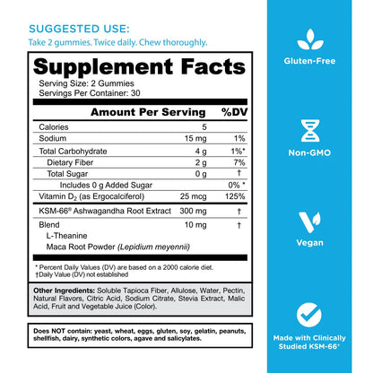 Zero Sugar 3-in-1 Gut Health Gummies – ACV + Probiotics + Vitamins