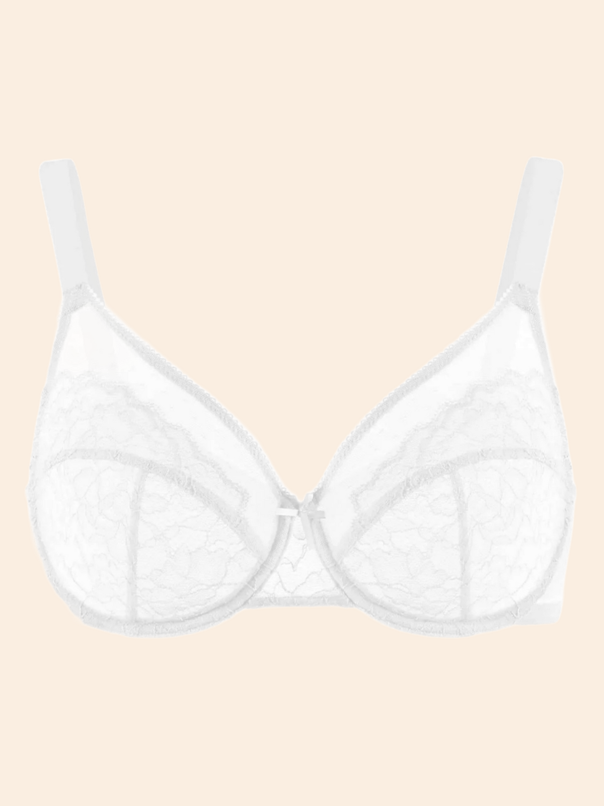 Enchante Unlined Non-padded Lace Underwire Bra