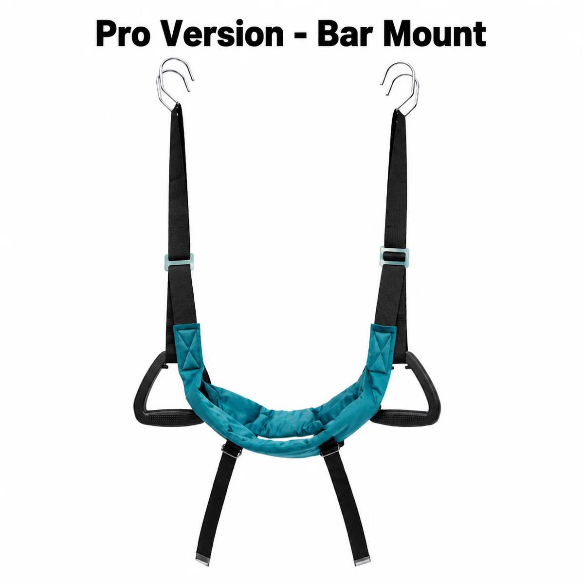 Adjustable Over-The-Door Neck Stretch Hammock with Pull Ring