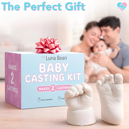 Baby Hand & Foot Casting Kit – Newborn Keepsake Gift