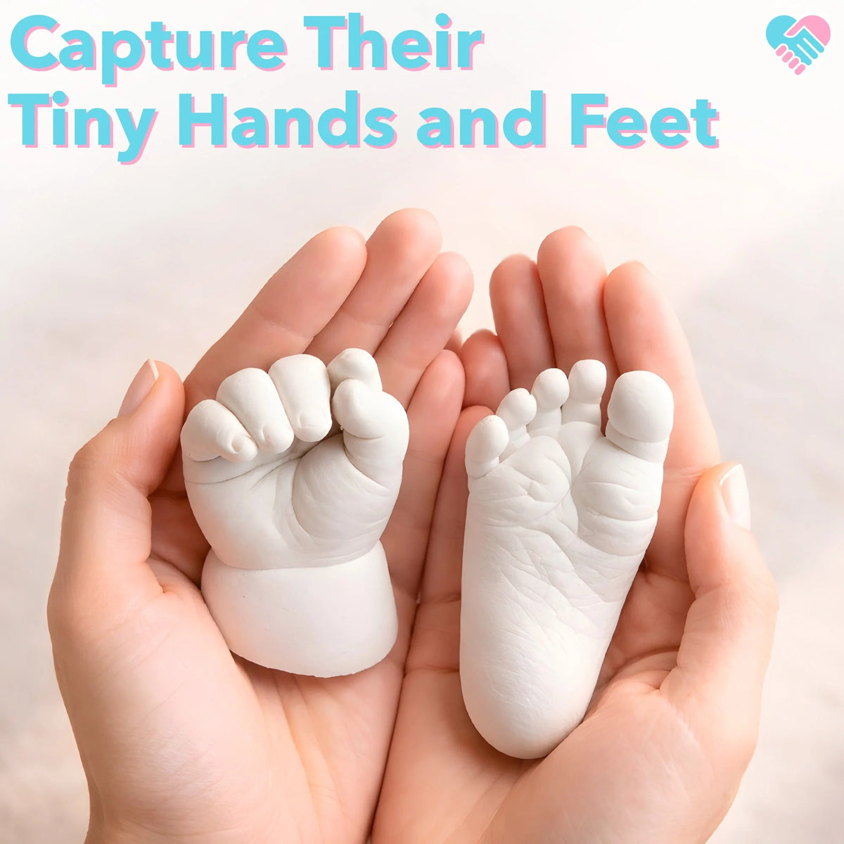 Baby Hand & Foot Casting Kit – Newborn Keepsake Gift