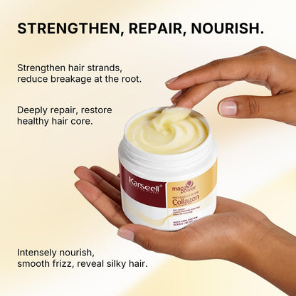 Collagen & Argan Oil Hair Resurrection Set – Mask + Elixir Duo