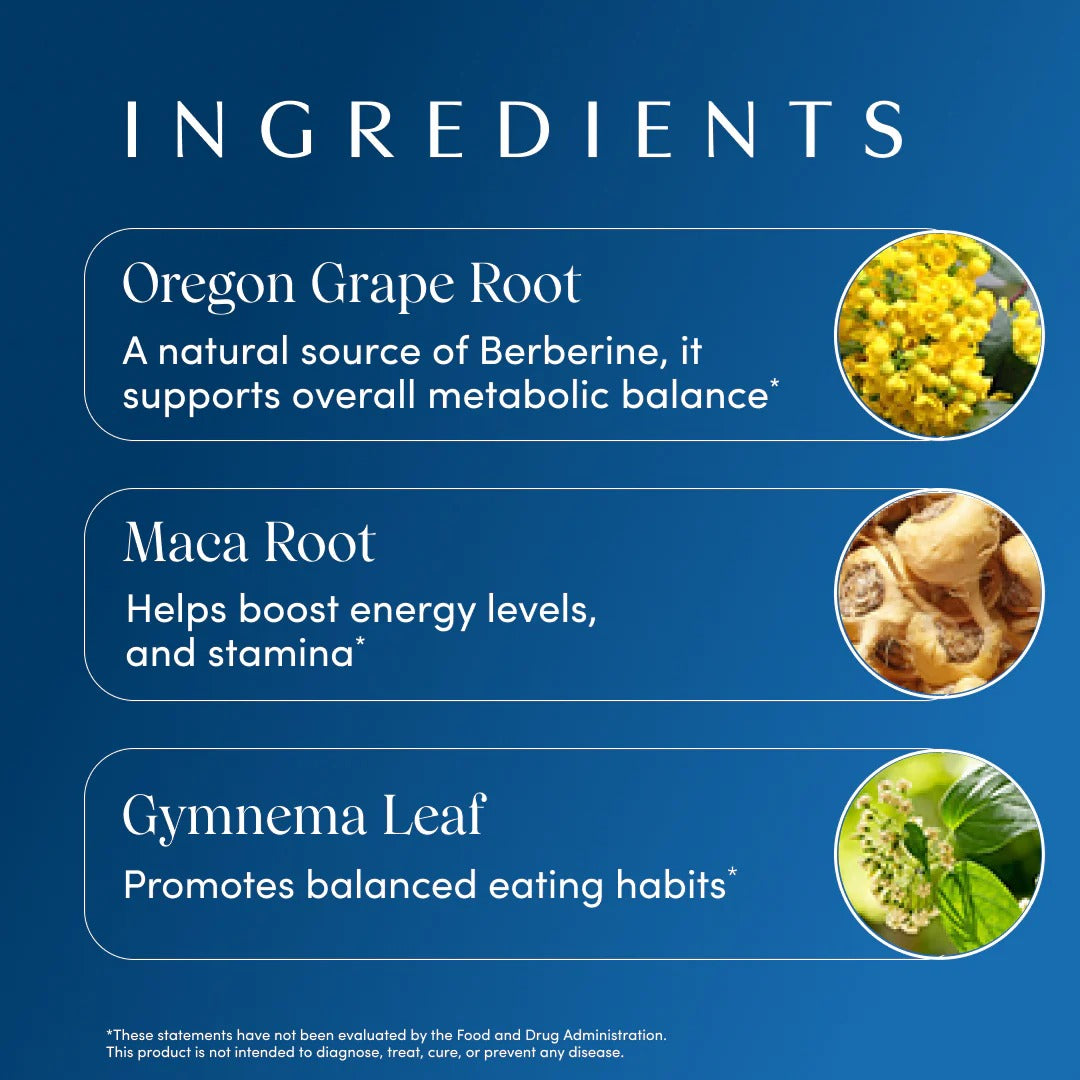 Blue Burn Metabolic Support Herbal Drops