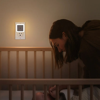 Plug-In Night Lights – Gentle LED Illumination for Home