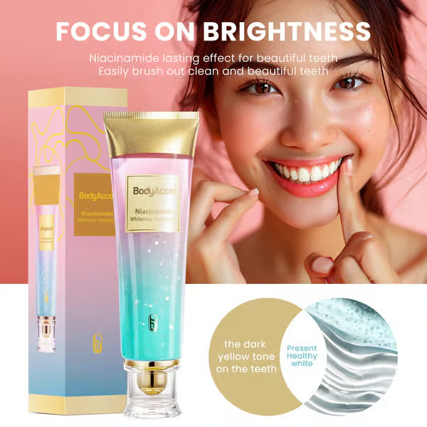 Probiotic Whitening Toothpaste – Fluoride-Free Brightening & Anti-Plaque Care