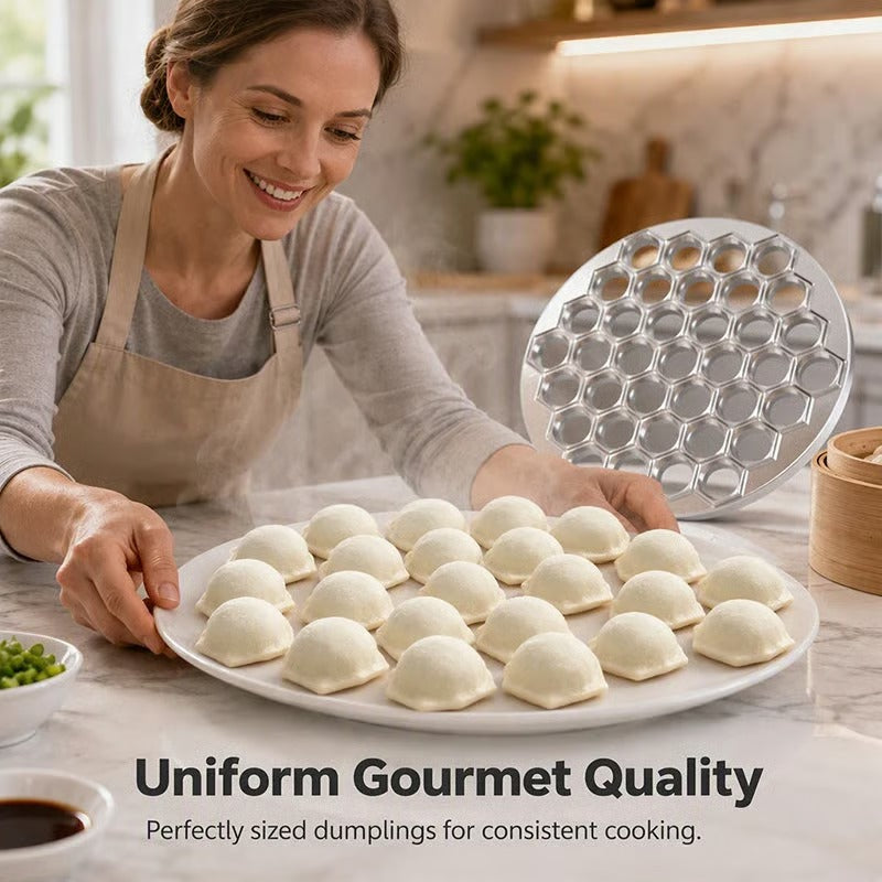 37-Hole Dumpling Mold – Quick Batch Making Tool