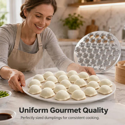 37-Hole Dumpling Mold – Quick Batch Making Tool