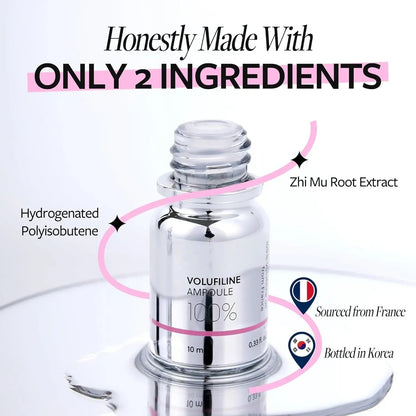 100% Volufiline Ampoule – Face & Body Plumping Booster from France