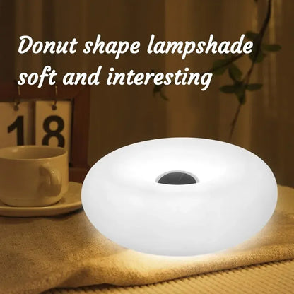 RGB Donut Lamp – Plug-In Wall & Bedside Ambient Lighting