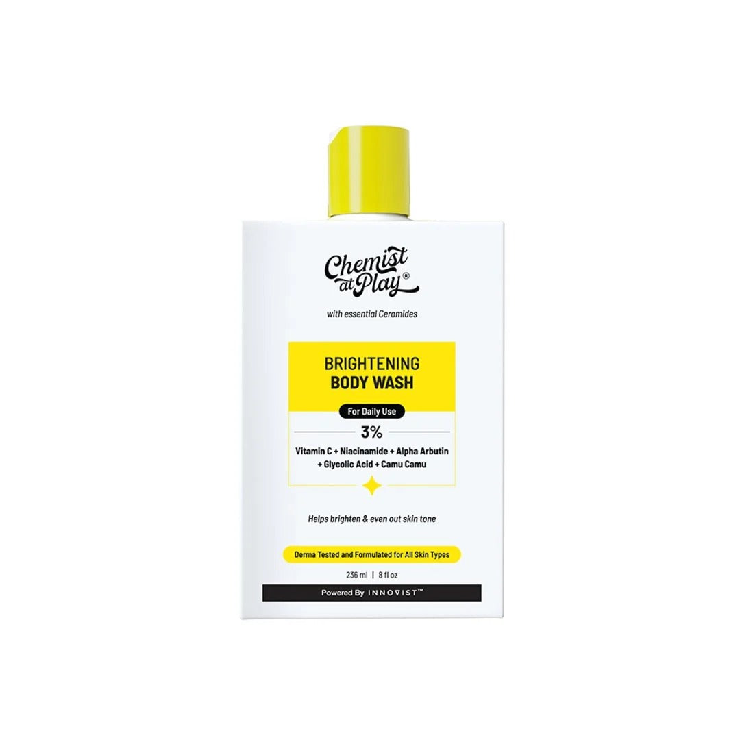 Vitamin C Brightening Body Wash with Glycolic Acid & Niacinamide