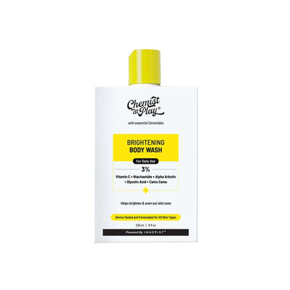 Vitamin C Brightening Body Wash with Glycolic Acid & Niacinamide