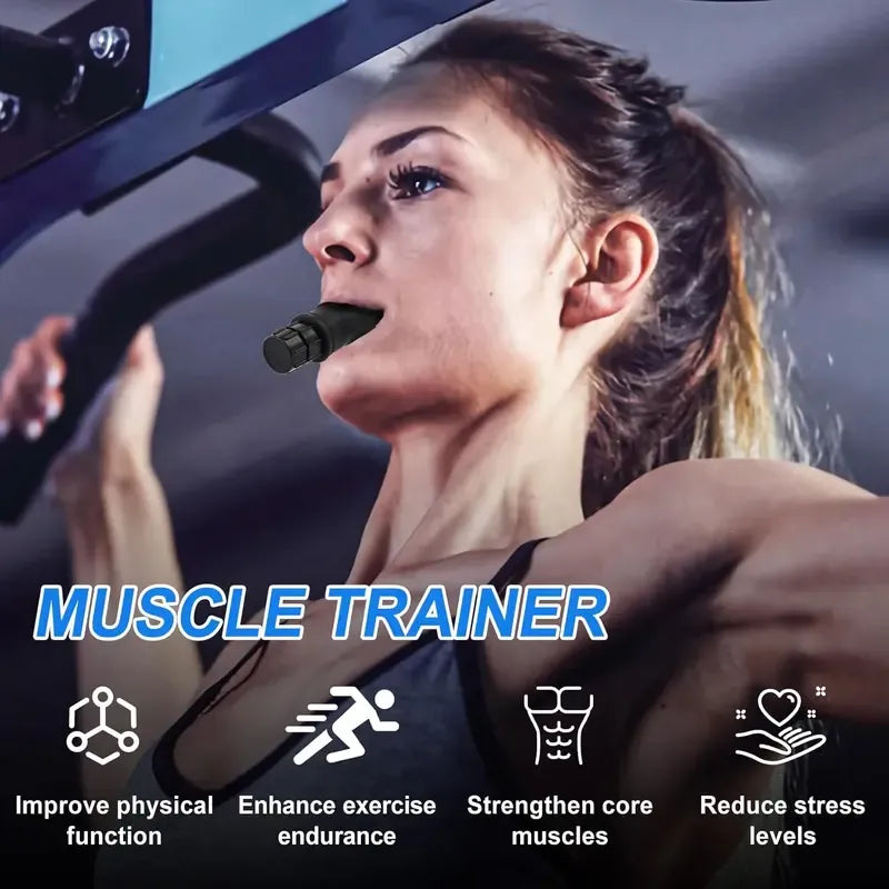 Portable Adjustable Resistance Breathing Trainer