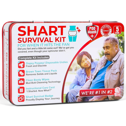 The Ultimate Funny Shart Survival Kit – Hilarious Gag Gift Tin Box