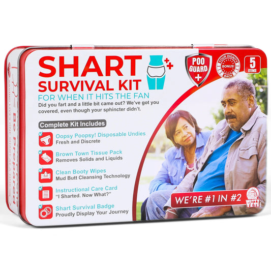 The Ultimate Funny Shart Survival Kit – Hilarious Gag Gift Tin Box