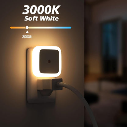 Plug-In Night Lights – Gentle LED Illumination for Home