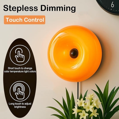 RGB Donut Lamp – Plug-In Wall & Bedside Ambient Lighting