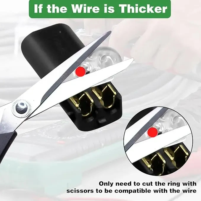 2-Pin Push-In Wire Connectors – Fast LED Strip Wiring