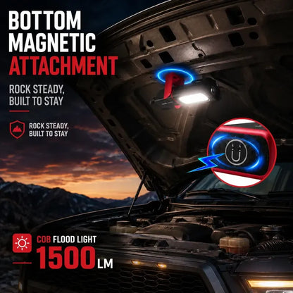 1500LM Rechargeable Work Light – Magnetic LED Mechanic Light