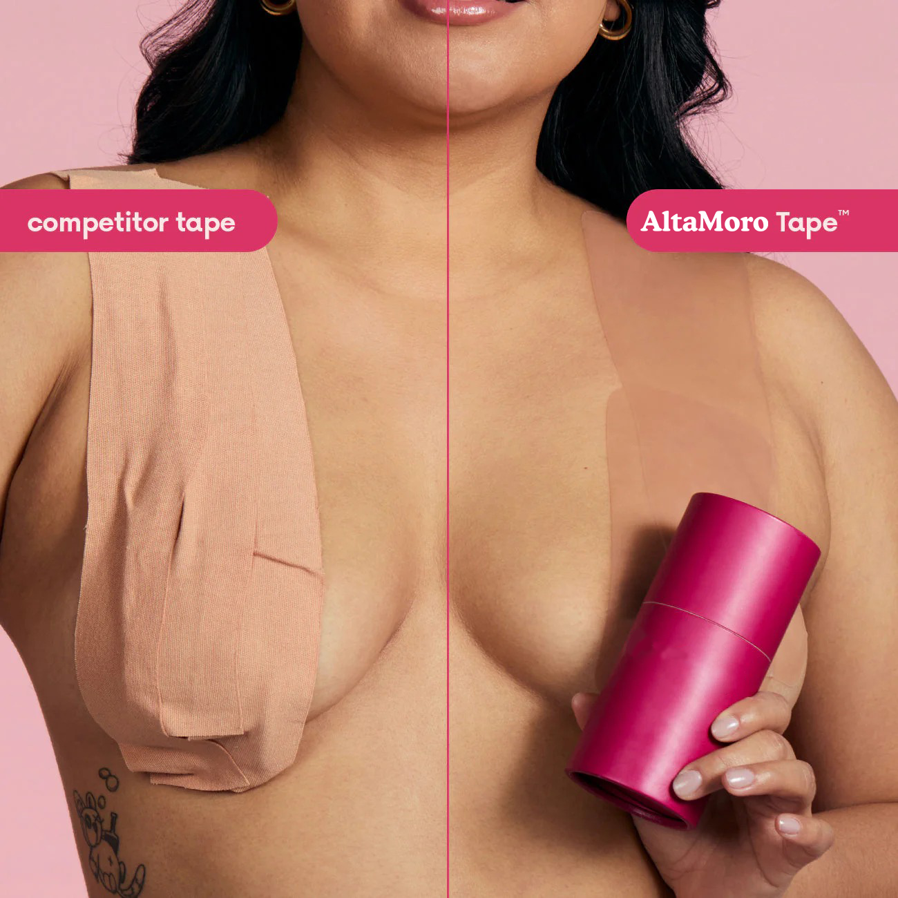 Invisible Silicone Breast Lift Tape for Backless Dresses