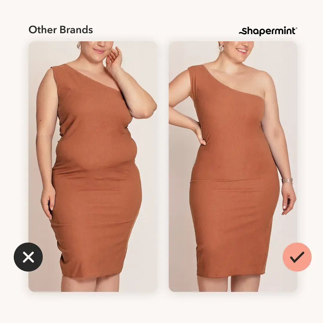 High-Waisted Shapewear Panty, Seamless Tummy Control & No-Roll Fit