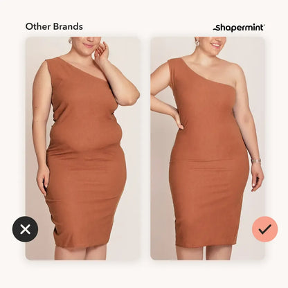 High-Waisted Shapewear Panty, Seamless Tummy Control & No-Roll Fit