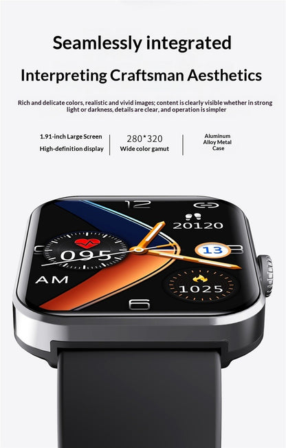 Smart Watch with Health Tracking, 50+ Sports Modes & HD Display