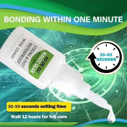 4PCS Fast-Setting Super Glue – Strong Multi-Surface Adhesive