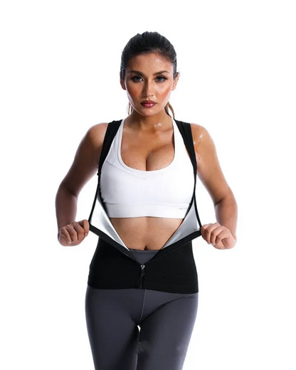 Women’s Sauna Sweat Waist Trainer Tank – Body Shaping Vest