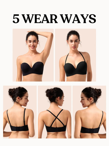 The Nola Seamless Wireless Strapless Bra