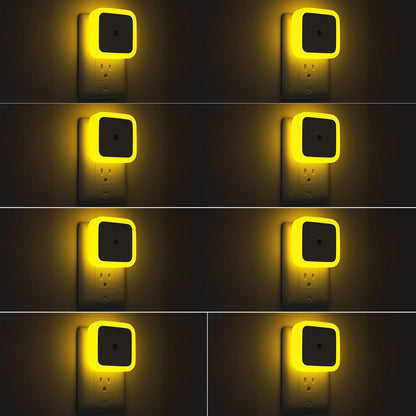 Plug-In Night Lights – Gentle LED Illumination for Home