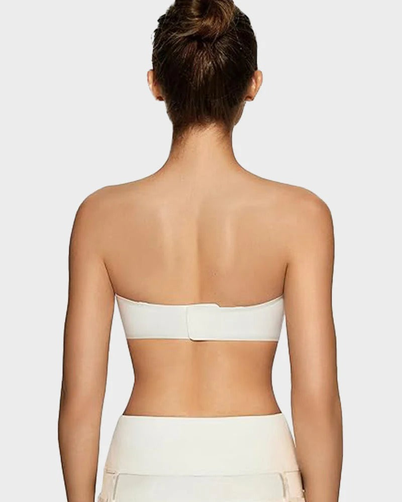 🎀Strapless Wireless Padded Bandeau Bra – Non-Slip Seamless Comfort