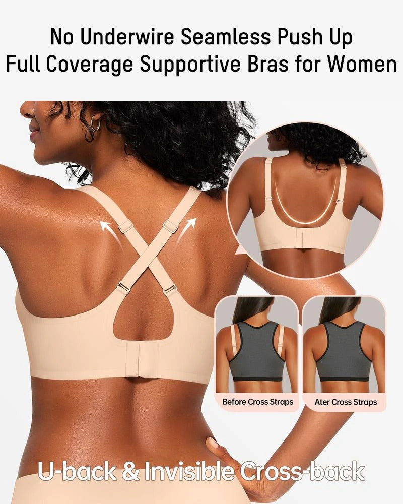 Invisible Jelly Lift Bra – Breathable Hollow Seamless Support