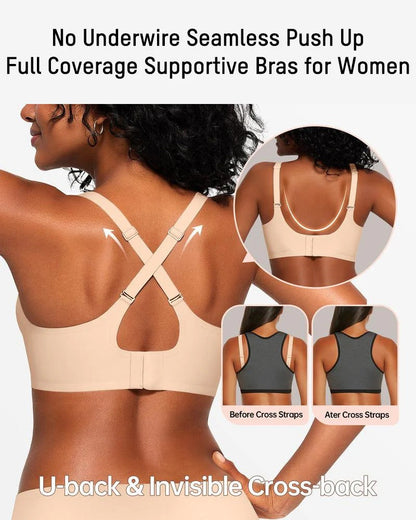 Invisible Jelly Lift Bra – Breathable Hollow Seamless Support