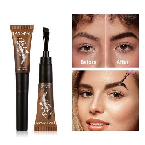 Women's 2-Piece Eyebrow Tint Set – 5-Color Waterproof & Long-Lasting Brow Gel