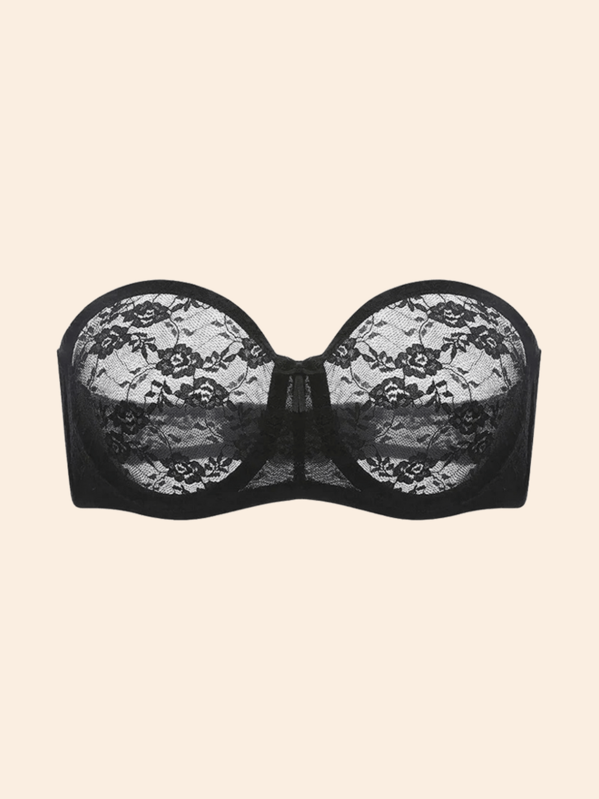 The Liora Non-Slip Strapless Lace Bra