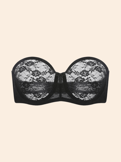 The Liora Non-Slip Strapless Lace Bra