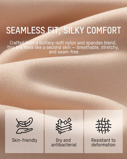 Invisible Jelly Lift Bra – Breathable Hollow Seamless Support