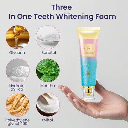 Probiotic Whitening Toothpaste – Fluoride-Free Brightening & Anti-Plaque Care