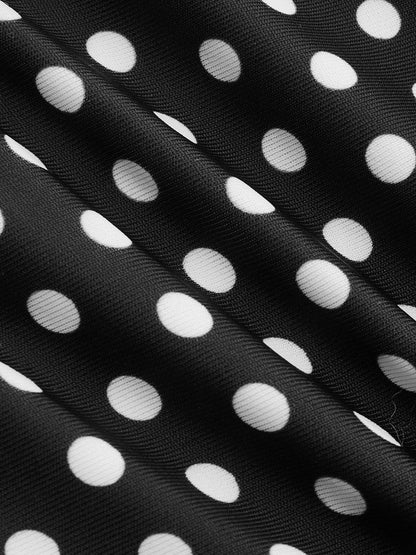 The Naya Polka-Dot Triangle Bikini Set