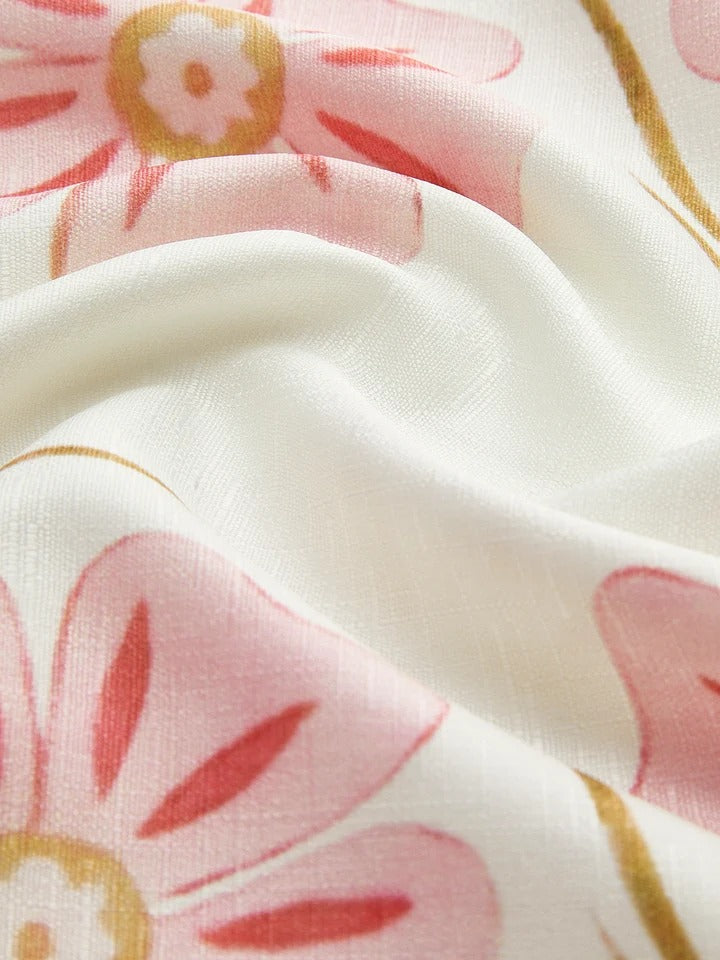 The Elodie Romantic-Print Sleeveless Short Dress