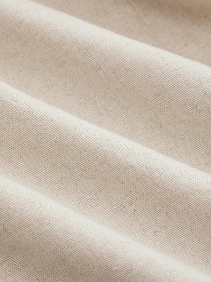 The Amara Napoleon-Style Cotton-Linen Mini Dress