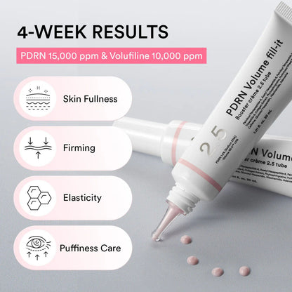 PDRN Volume Fill-It Booster Crème 2.5 Tube – Bounce, Plump & Repair