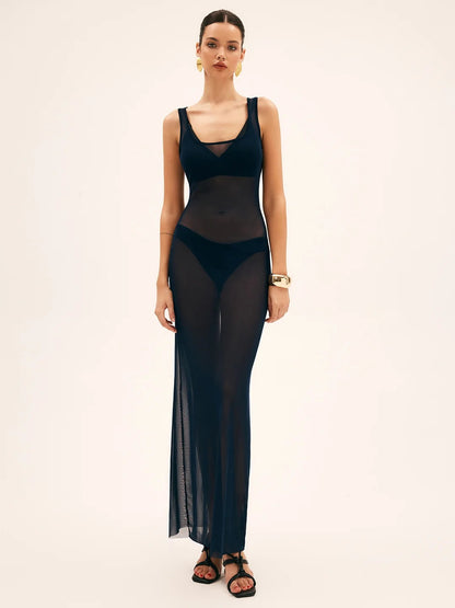 The Cala Sheer Mesh Cover-Up