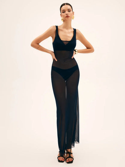The Cala Sheer Mesh Cover-Up