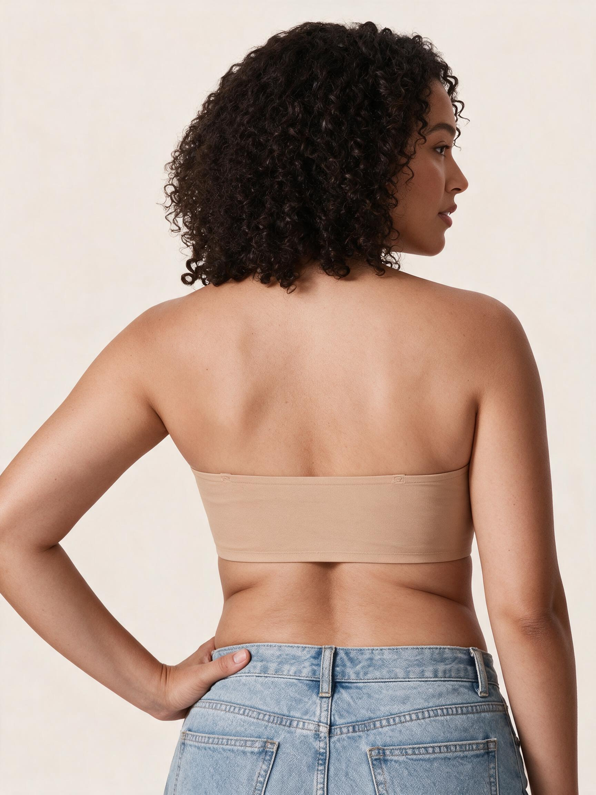 Strapless Front-Closure Push-Up Bra – Anti-Slip Grip, Seamless, A-C Cup
