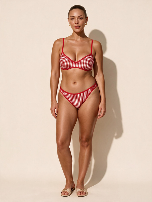 Floral Print Bikini Set – Two-Piece Chic Summer Swimsuit for Beach & Vacation
